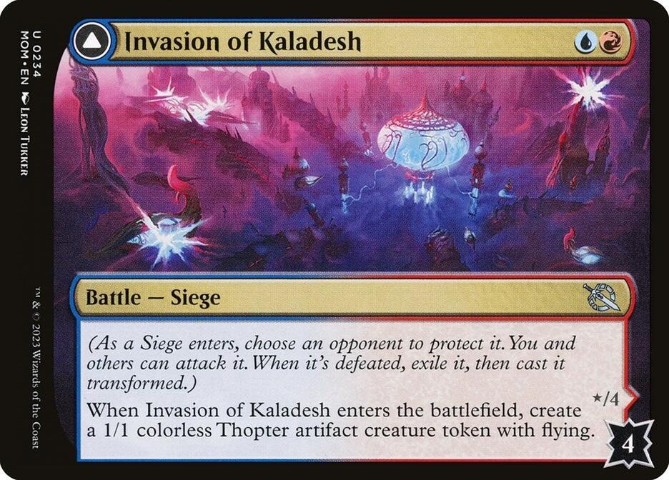 Invasion of Kaladesh 234 card from March of the Machine