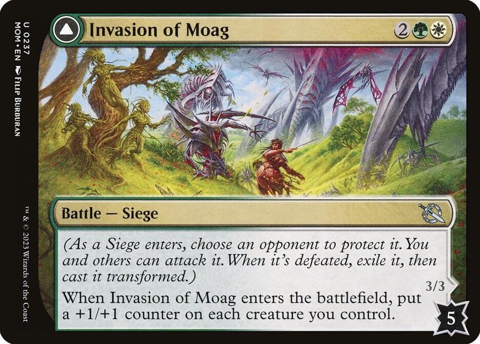 Invasion of Moag 237 card from March of the Machine