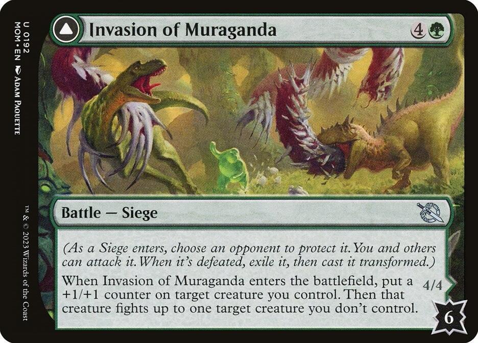 Invasion of Muraganda 192 card from March of the Machine