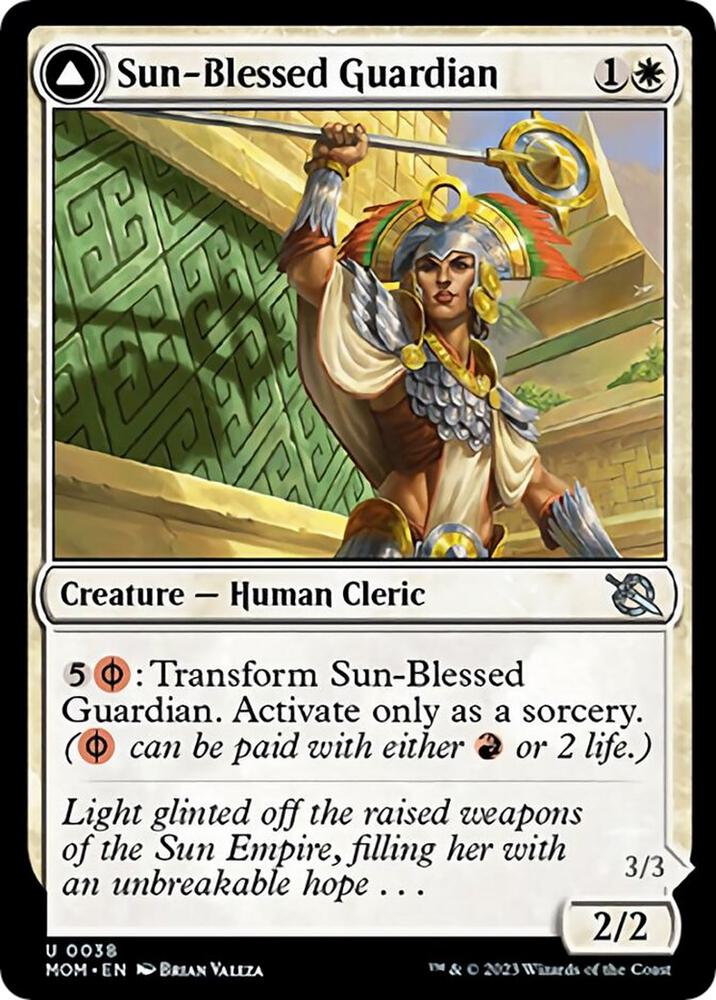 Sun-Blessed Guardian 38 card from March of the Machine