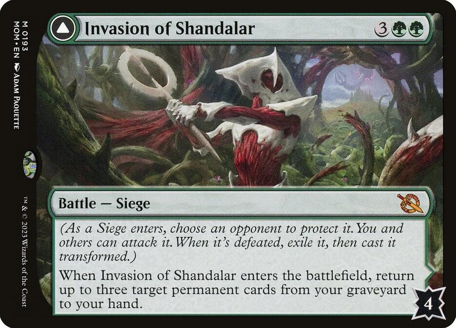 Invasion of Shandalar 193 card from March of the Machine