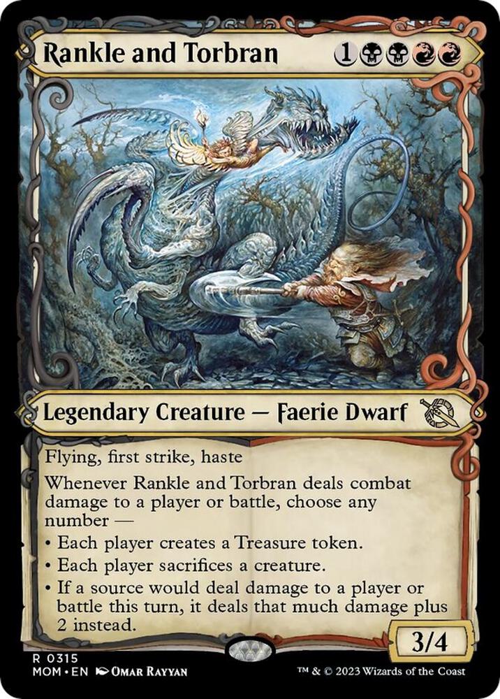 Rankle and Torbran (Showcase) 315 card from March of the Machine