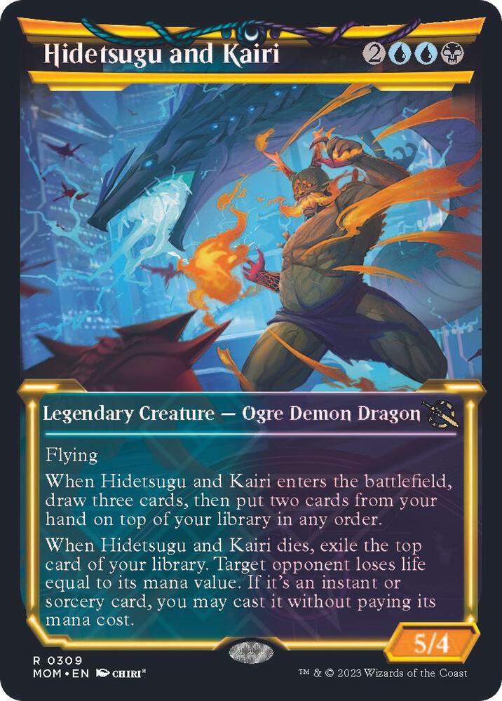 Hidetsugu and Kairi (Showcase) 309 card from March of the Machine