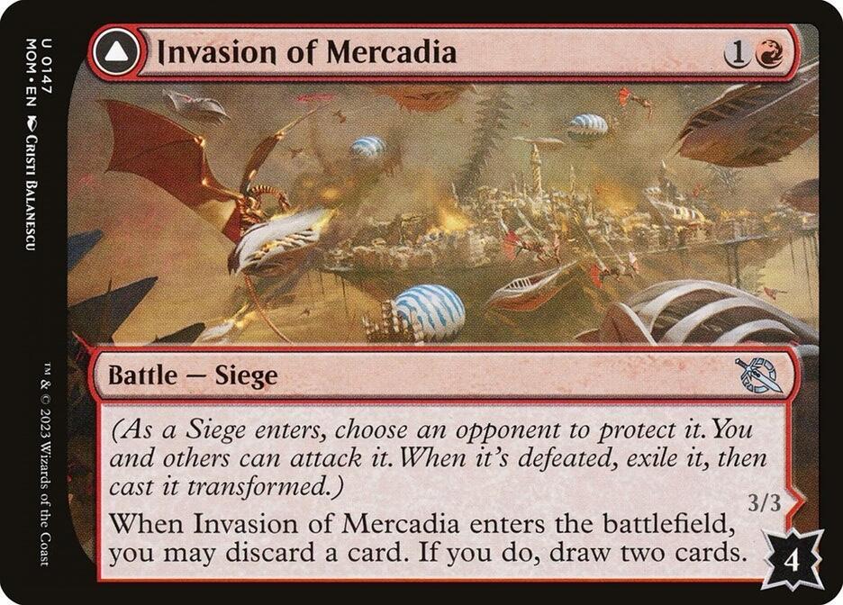 Invasion of Mercadia 147 card from March of the Machine