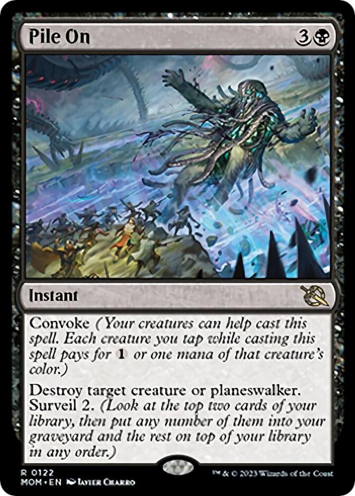 Pile On 122 card from March of the Machine