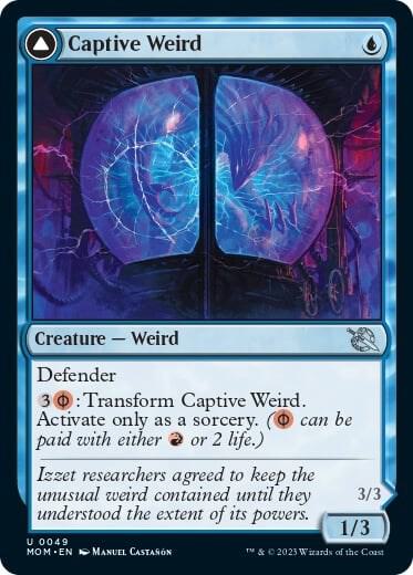 Captive Weird 49 card from March of the Machine