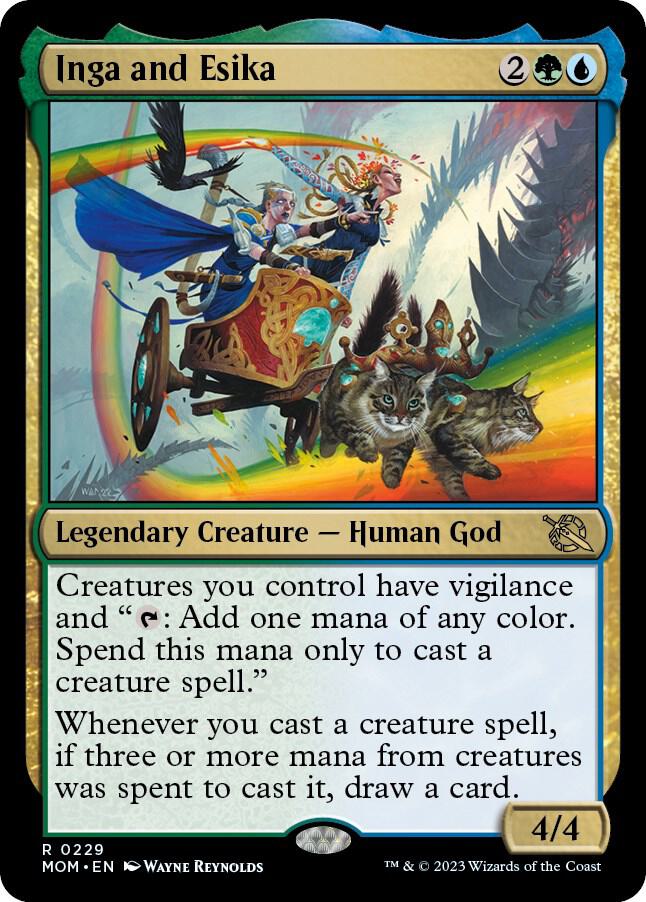 Inga and Esika 229 card from March of the Machine