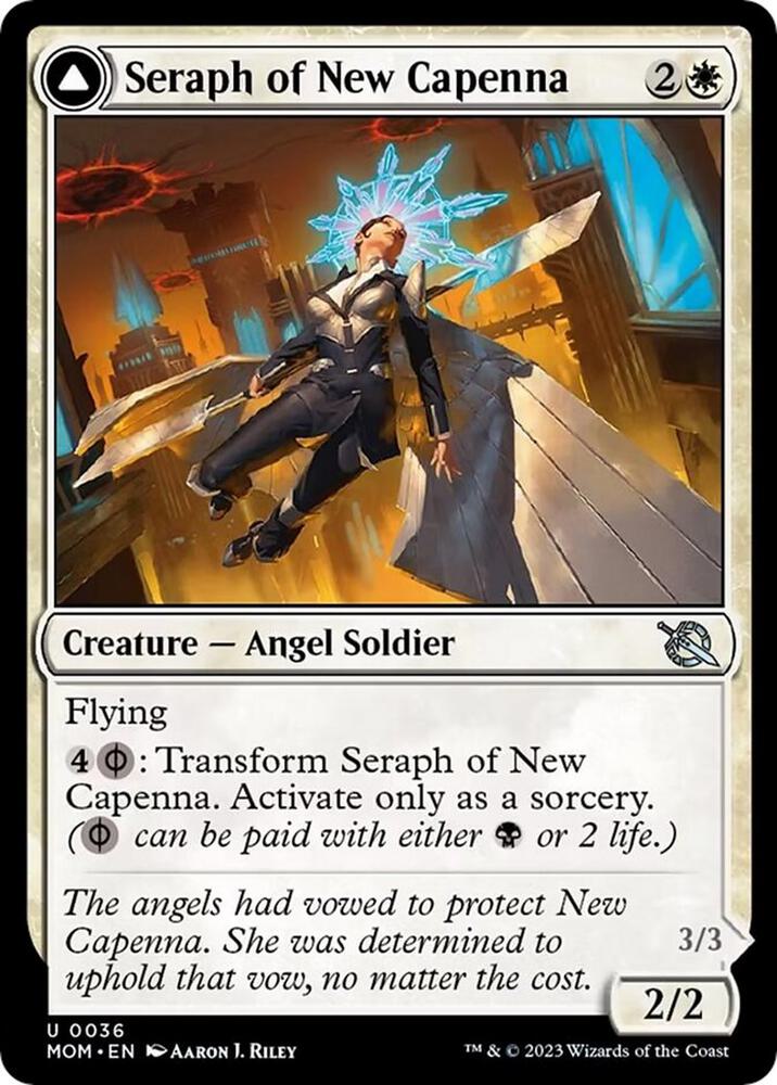 Seraph of New Capenna 36 card from March of the Machine