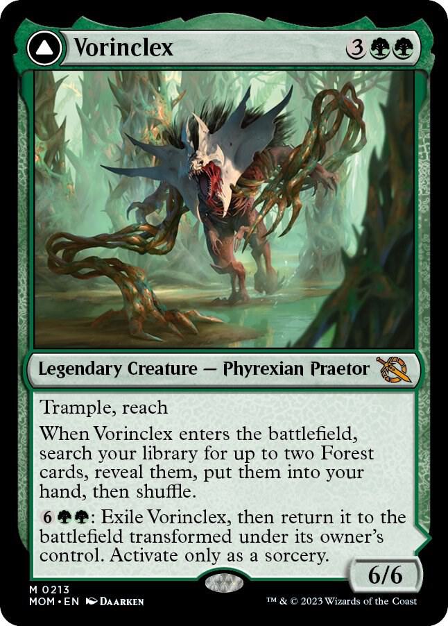 Vorinclex 213 card from March of the Machine