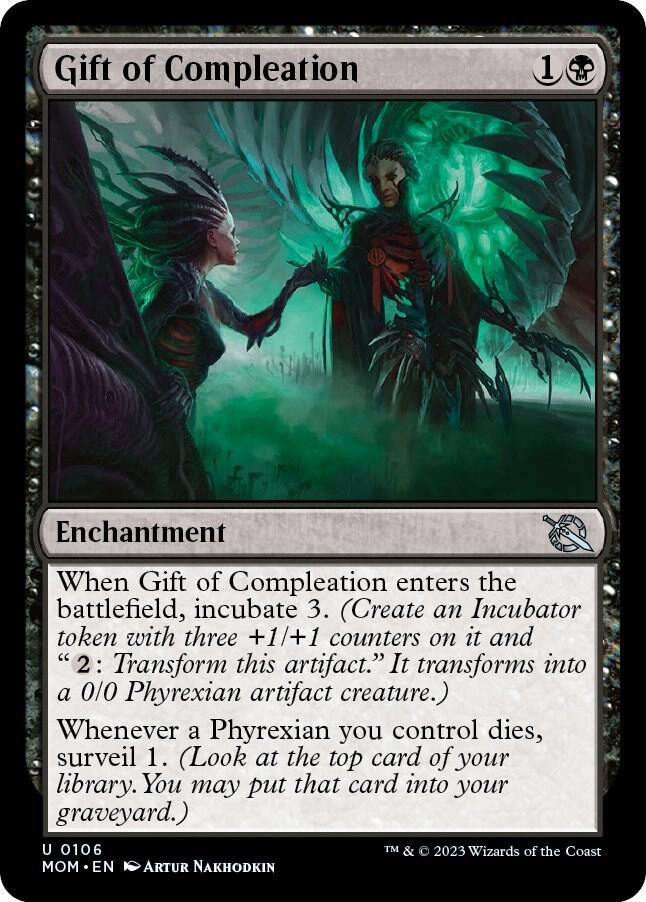 Gift of Compleation 106 card from March of the Machine