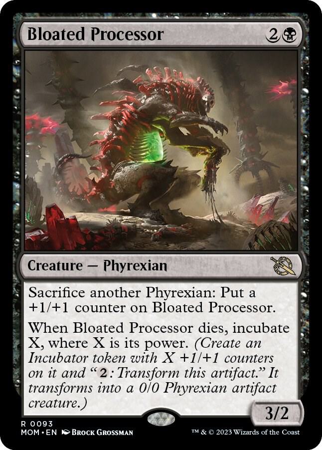 Bloated Processor 93 card from March of the Machine