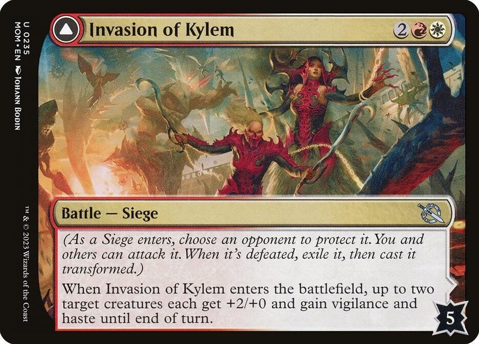 Invasion of Kylem 235 card from March of the Machine