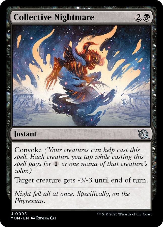 Collective Nightmare 95 card from March of the Machine