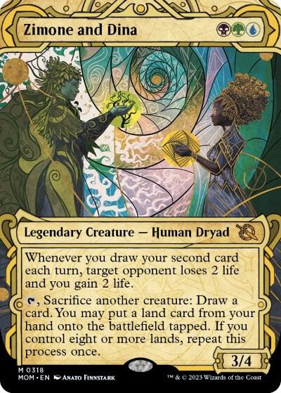 Zimone and Dina (Showcase) 318 card from March of the Machine