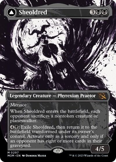 Sheoldred (Showcase) 297 card from March of the Machine