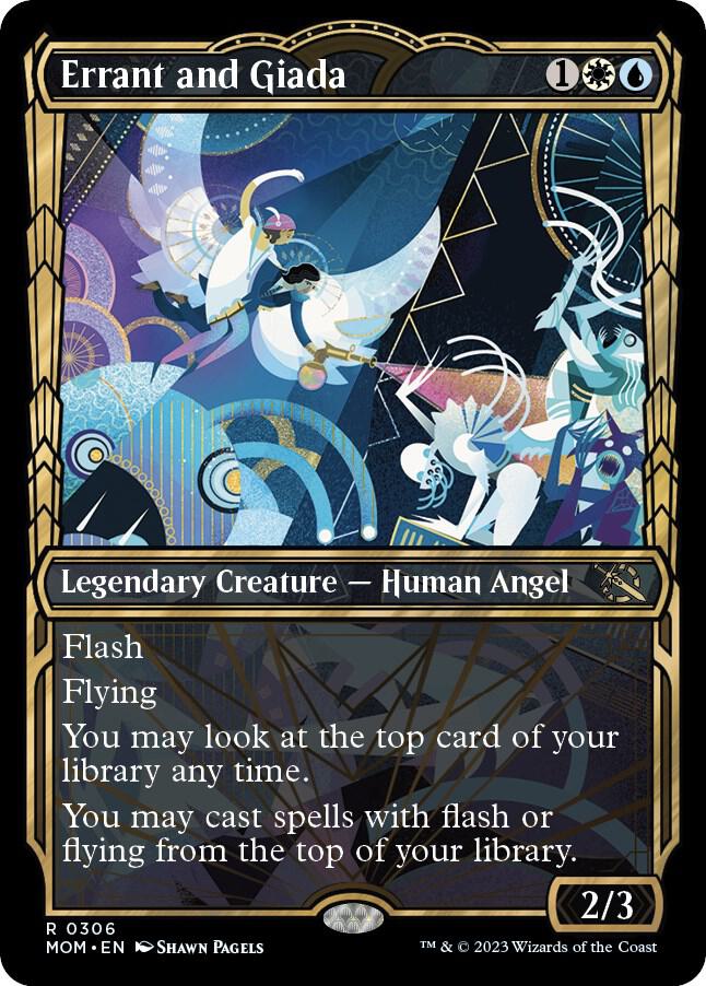 Errant and Giada (Showcase) 306 card from March of the Machine