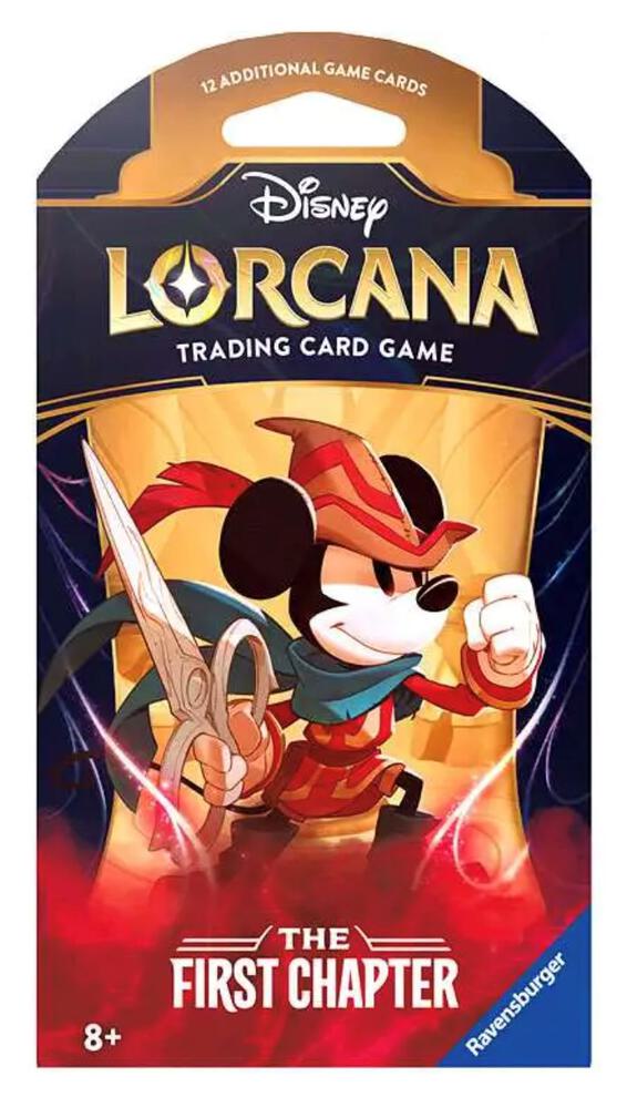 Disney Lorcana: The First Chapter Sleeved Booster Pack card from The First Chapter