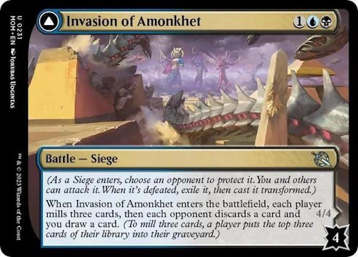 Invasion of Amonkhet 231 card from March of the Machine