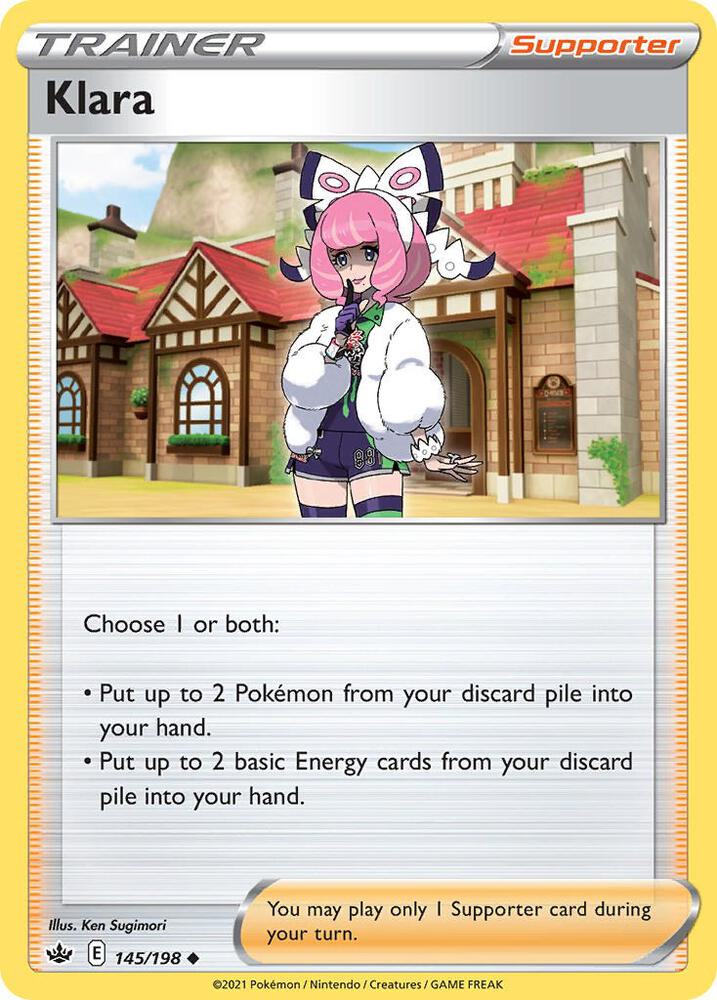 Klara (Cosmos Holo) 145/198 card from Miscellaneous Cards & Products