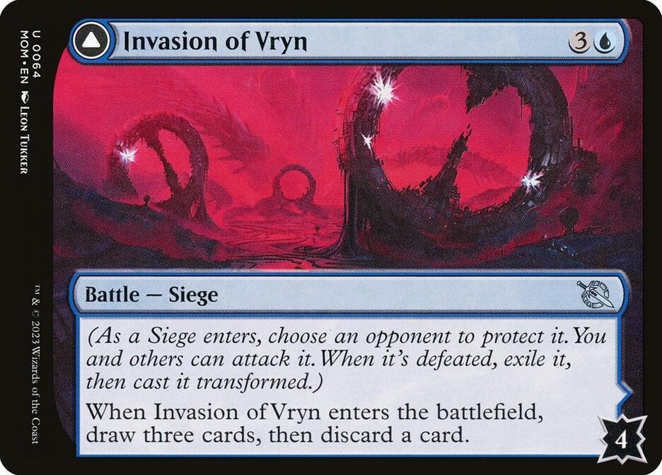Invasion of Vryn 64 card from March of the Machine