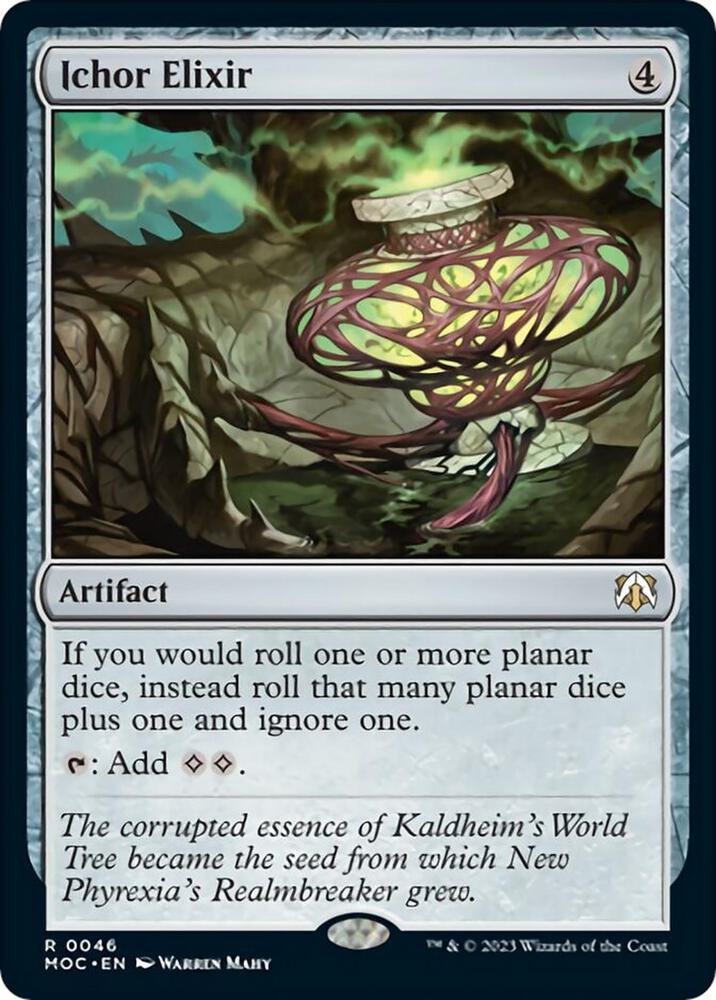 Ichor Elixir 46 card from Commander: March of the Machine
