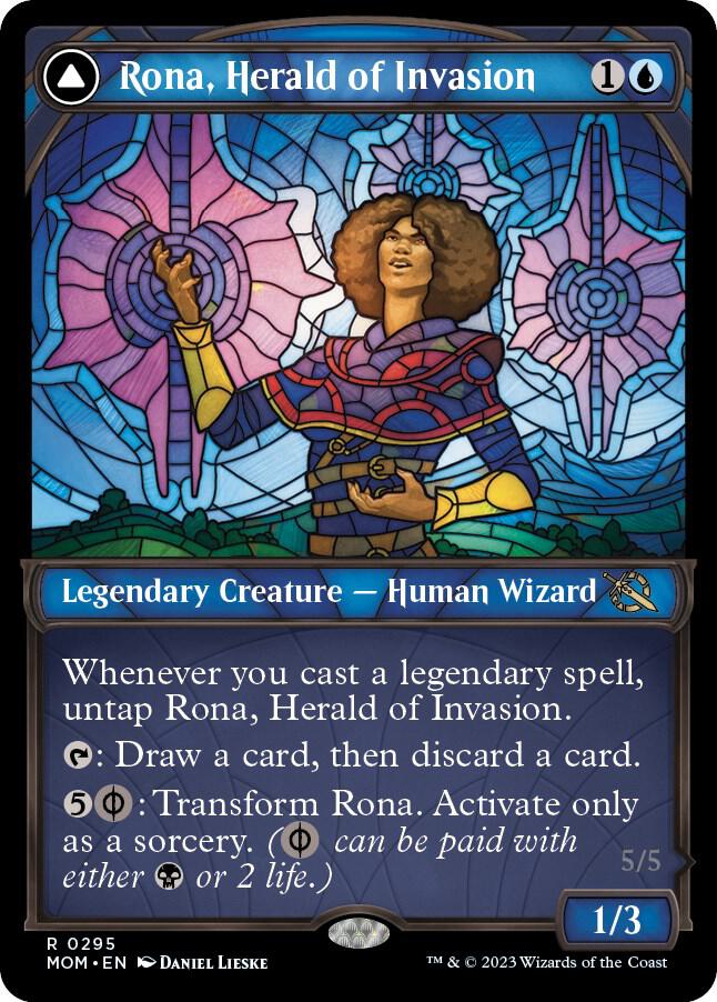 Rona, Herald of Invasion (Showcase) 295 card from March of the Machine