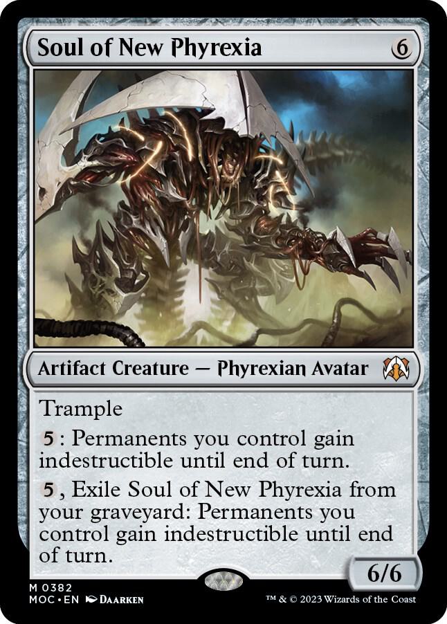 Soul of New Phyrexia 382 card from Commander: March of the Machine