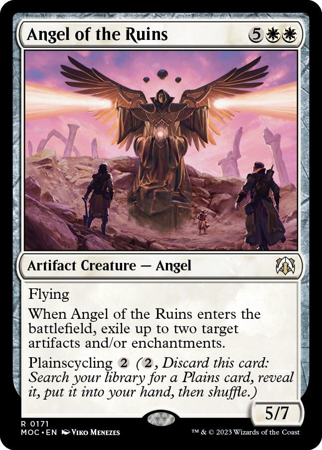 Angel of the Ruins 171 card from Commander: March of the Machine
