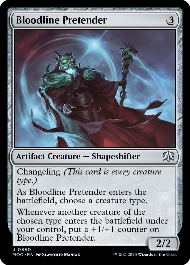 Bloodline Pretender 350 card from Commander: March of the Machine
