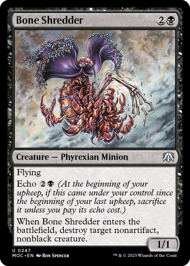 Bone Shredder 247 card from Commander: March of the Machine