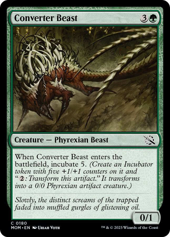 Converter Beast 180 card from March of the Machine