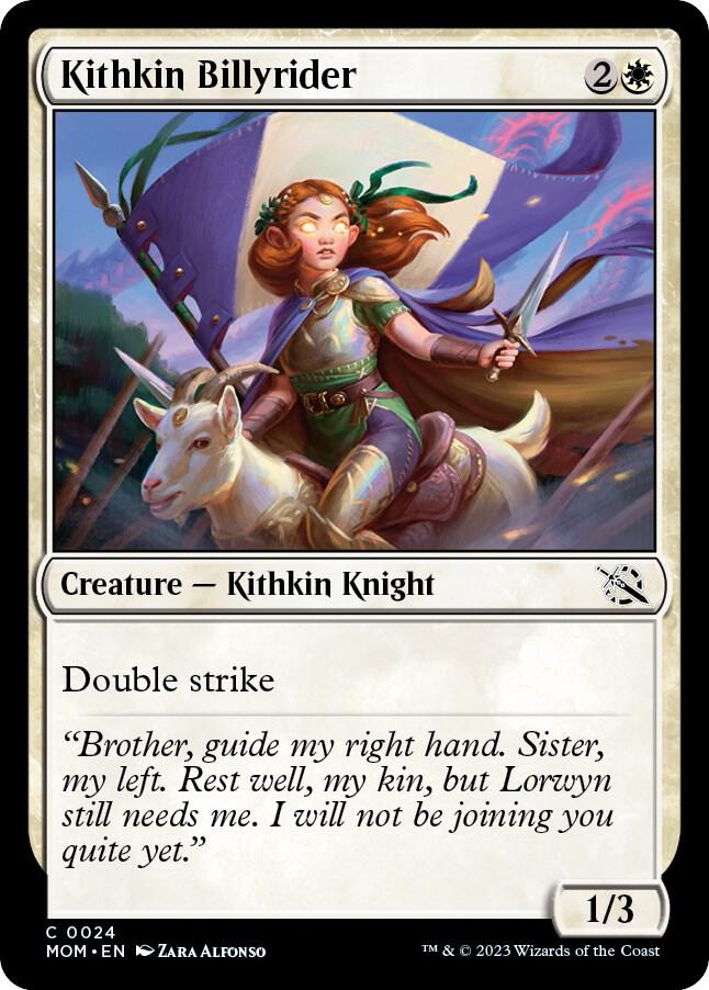 Kithkin Billyrider 24 card from March of the Machine