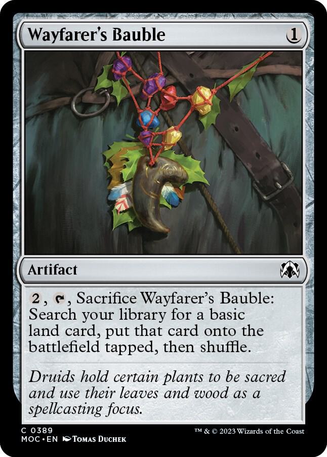 Wayfarer's Bauble 389 card from Commander: March of the Machine