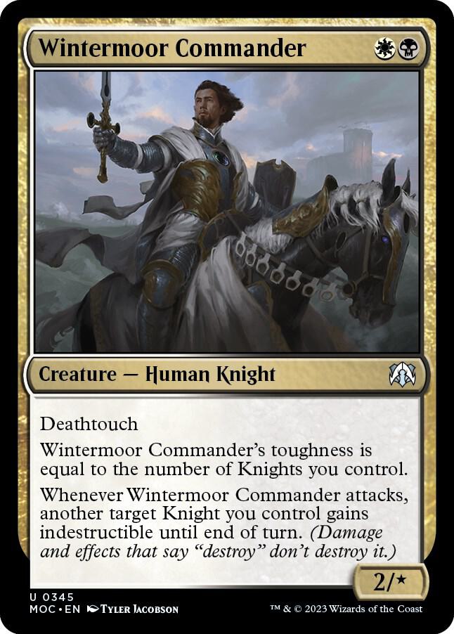 Wintermoor Commander 345 card from Commander: March of the Machine