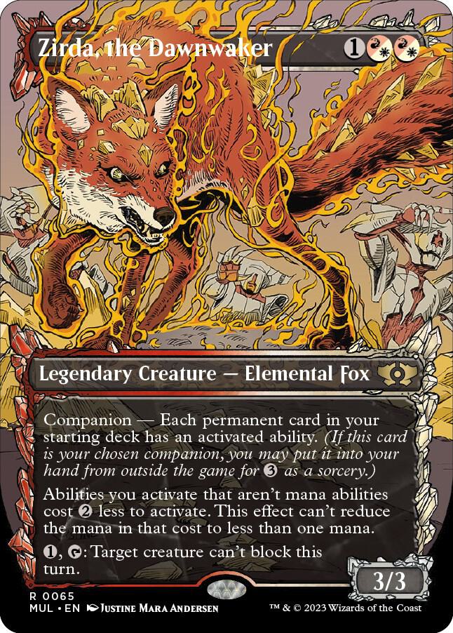Zirda, the Dawnwaker 65 card from March of the Machine: Multiverse Legends