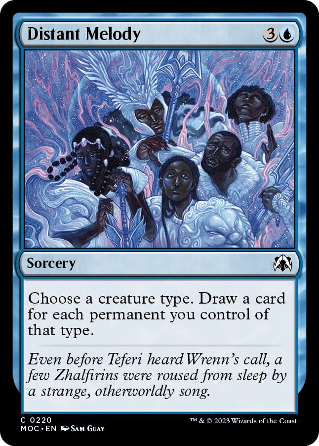 Distant Melody 220 card from Commander: March of the Machine