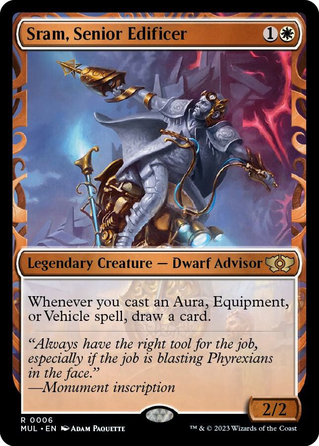 Sram, Senior Edificer 6 card from March of the Machine: Multiverse Legends