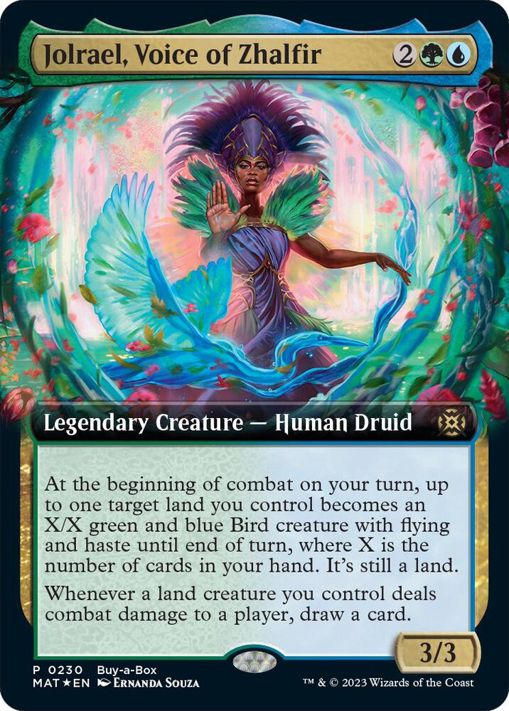 Jolrael, Voice of Zhalfir 230 card from Buy-A-Box Promos