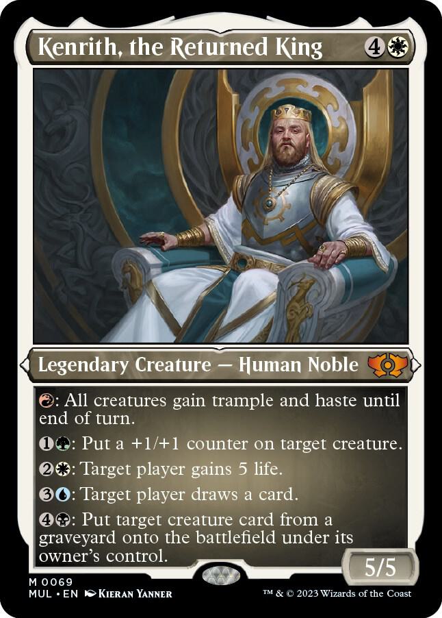 Kenrith, the Returned King (Foil Etched) 69 card from March of the Machine: Multiverse Legends
