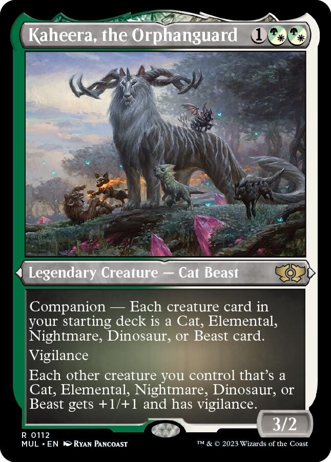 Kaheera, the Orphanguard (Foil Etched) 112 card from March of the Machine: Multiverse Legends