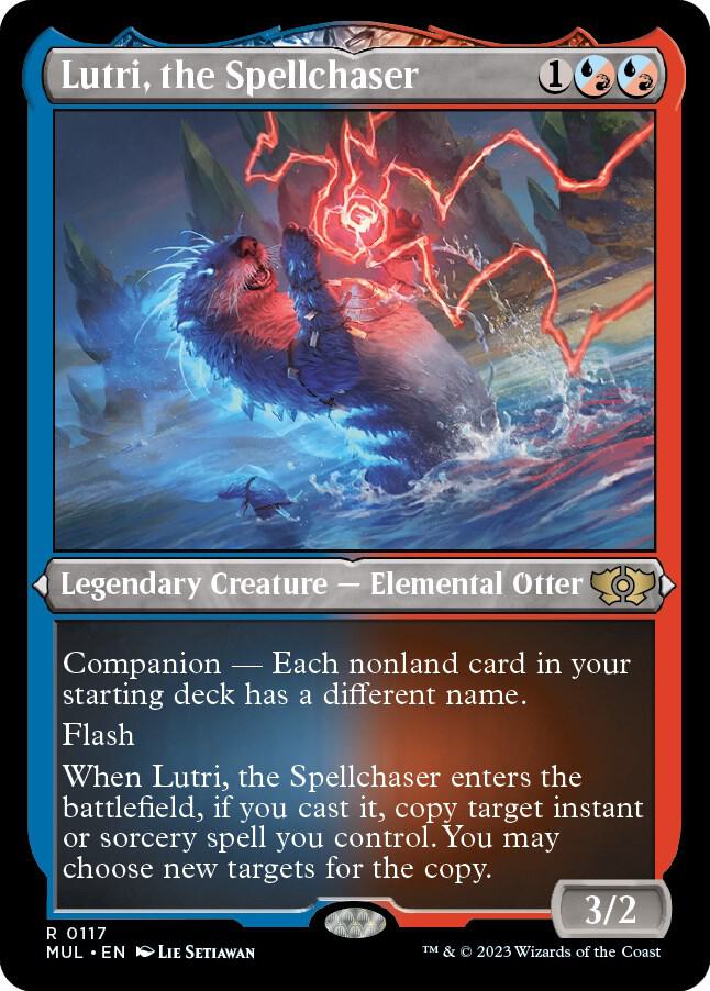 Lutri, the Spellchaser (Foil Etched) 117 card from March of the Machine: Multiverse Legends