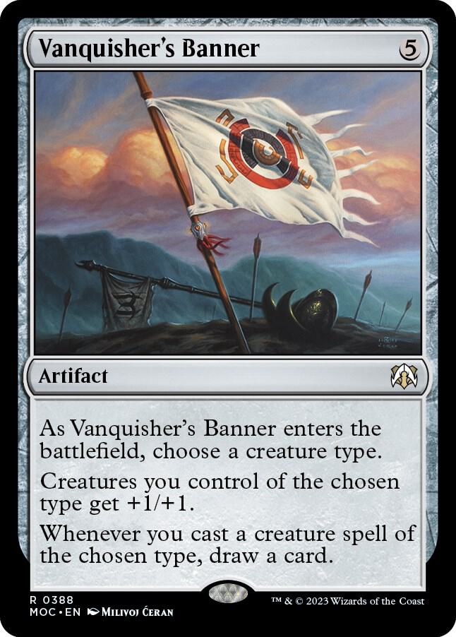 Vanquisher's Banner 388 card from Commander: March of the Machine
