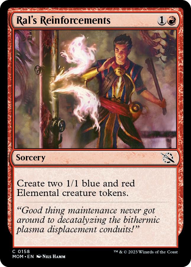 Ral's Reinforcements 158 card from March of the Machine