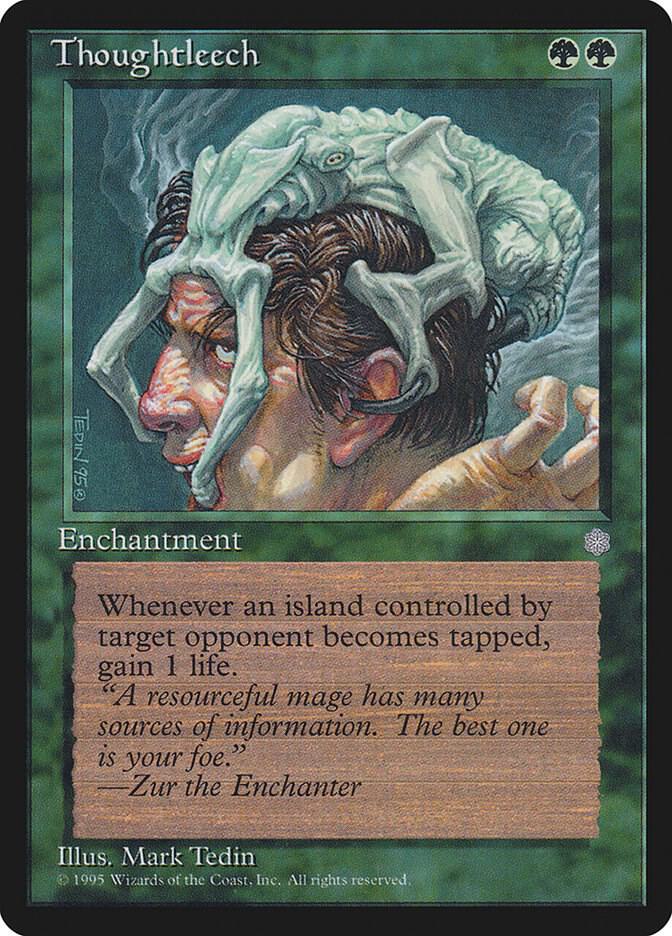 Thoughtleech card from Ice Age