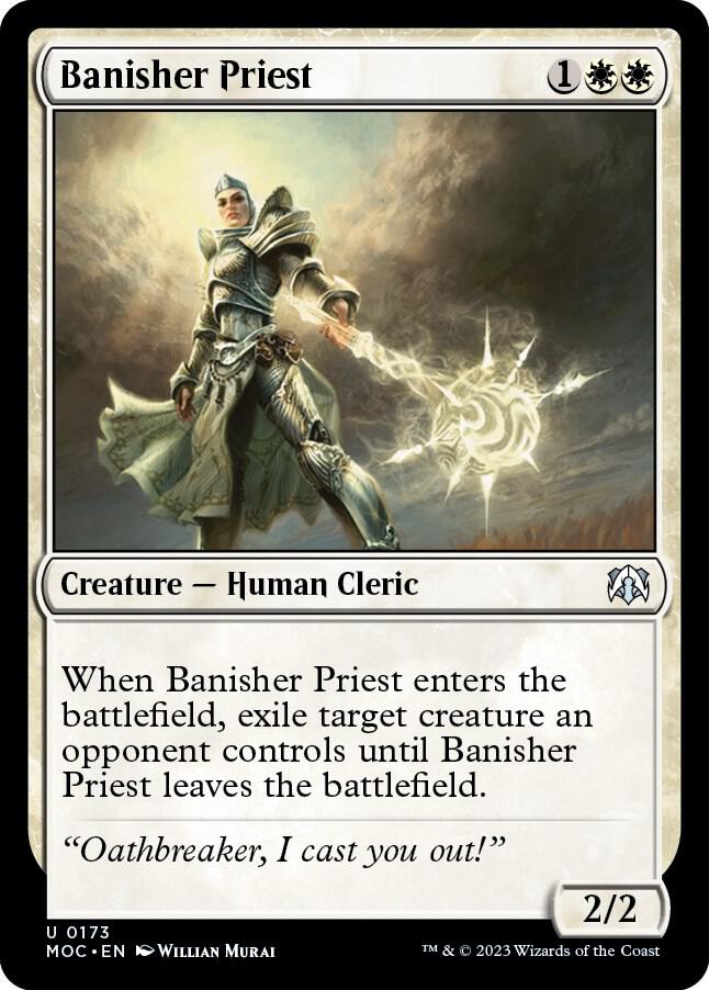 Banisher Priest 173 card from Commander: March of the Machine