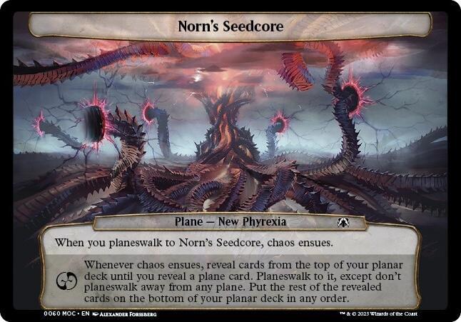 Norn's Seedcore 60 card from Planechase: March of the Machine