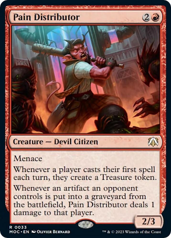 Pain Distributor 33 card from Commander: March of the Machine