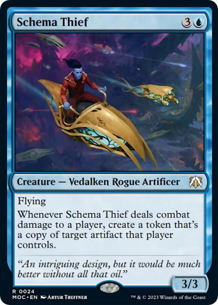 Schema Thief 24 card from Commander: March of the Machine