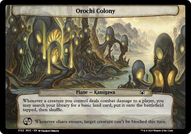 Orochi Colony 152 card from Planechase: March of the Machine