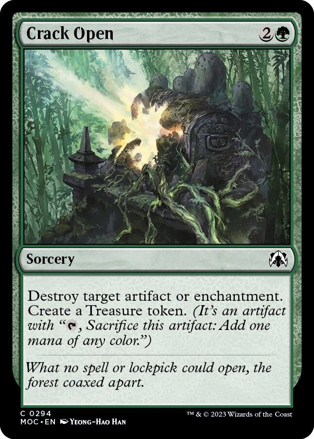 Crack Open 294 card from Commander: March of the Machine